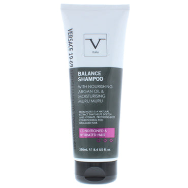 V Italia Balance Shampoo With Nourishing Argan Oil  Moisturising Muru Muru 250m