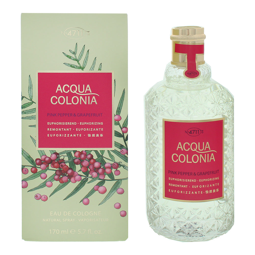 4711 Acqua Colonia Pink Pepper & Grapefruit Eau de Cologne 170ml