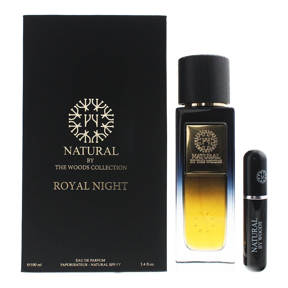 Natural by The Woods Collection Royal Night 2 Piece Set Eau de Parfum 100ml & Tr