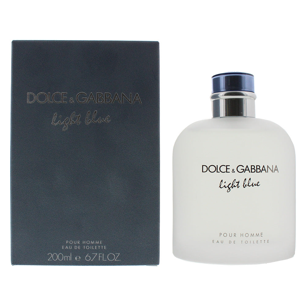 Dolce & Gabbana Light Blue Pour Homme Eau de Toilette 200ml