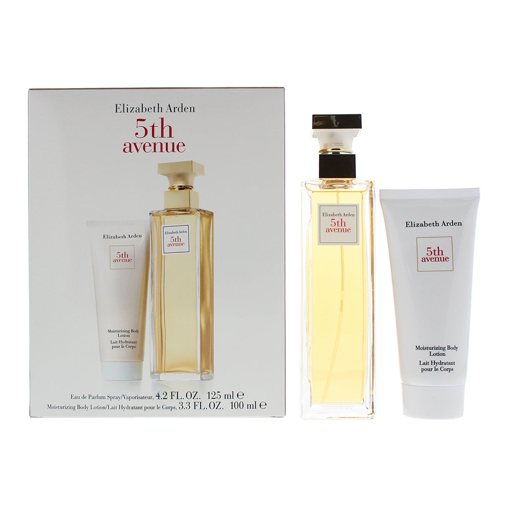 Elizabeth Arden 5Th Avenue 2 Piece Gift Set: Eau de Parfum 125ml - Body Lotion 100ml