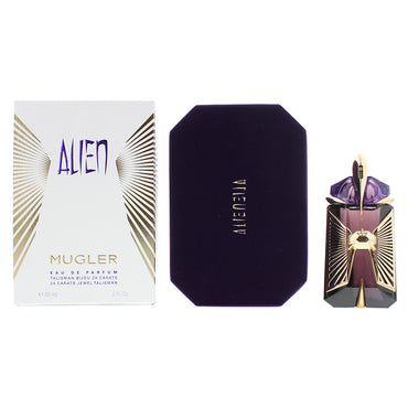 Mugler alien 24 quilates jóia talismã edição de colecionador eau de parfum 60ml