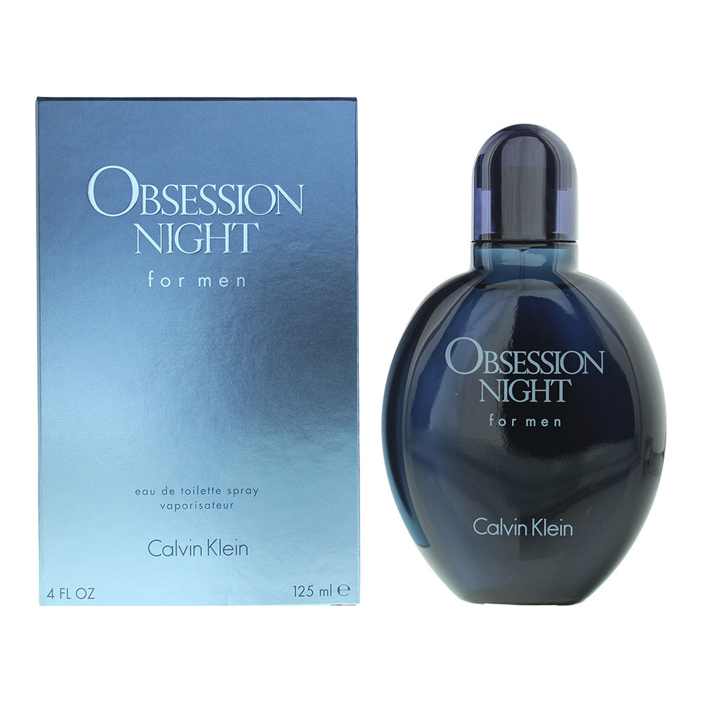 Calvin Klein Obsession Night For Men Eau de Toilette 125ml