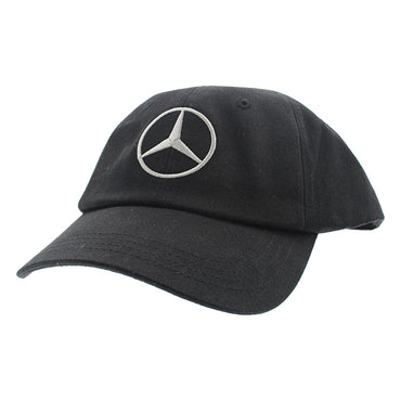 Czarna czapka Mercedes Benz