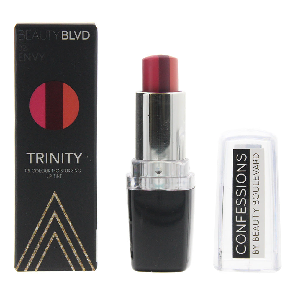 Beauty Blvd Trinity 02 Envy Tri Colour Moisturising Lip Tint 8g