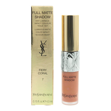 Yves Saint Laurent Full Matte Fiery Coral 7 Eyeshadow 4.5ml