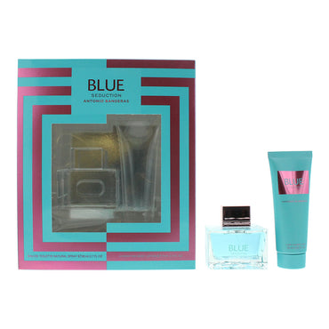 Antonio Banderas Blue Seduction 2 Piece Gift Set: Eau de Toilette 80ml - Body Lo