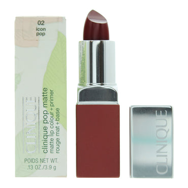 Clinique Pop Matte 02 Icon Pop Lip Colour + Primer 3.9g
