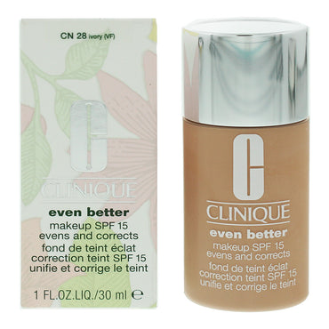 Clinique Even Better Makeup Spf 15 Cn28 03 Ivory Foundation 30ml