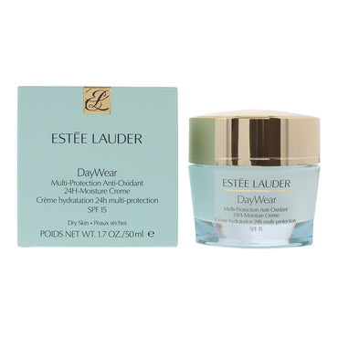 Estée Lauder DayWear Multi-Protection Anti-Oxidant 24H-Moisture Cream SPF 15 50ml - Dry Skin