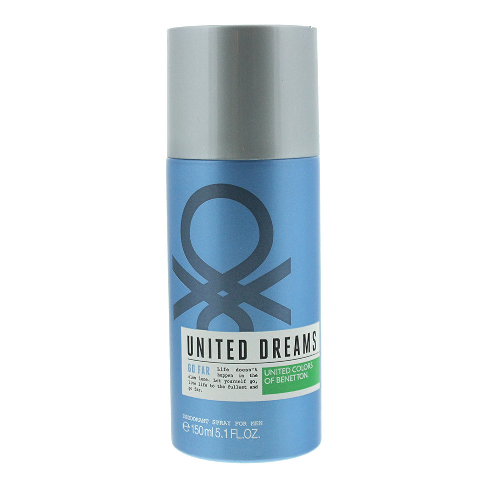 United Colors Of Benetton United Dreams Go Far Deodorant Spray 150ml For Men