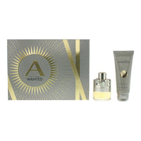 Azzaro Wanted 2 Piece Gift Set: Eau de Toilette 50ml - Hair  Body Shampoo100ml