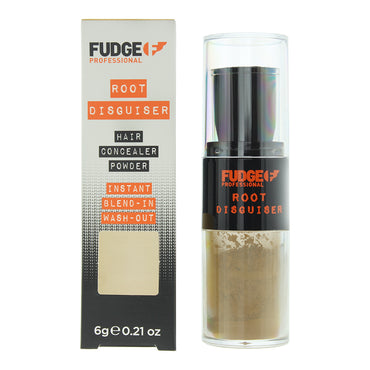 Fudge profesional root disfrazor corrector de cabello rubio oscuro en polvo 6g