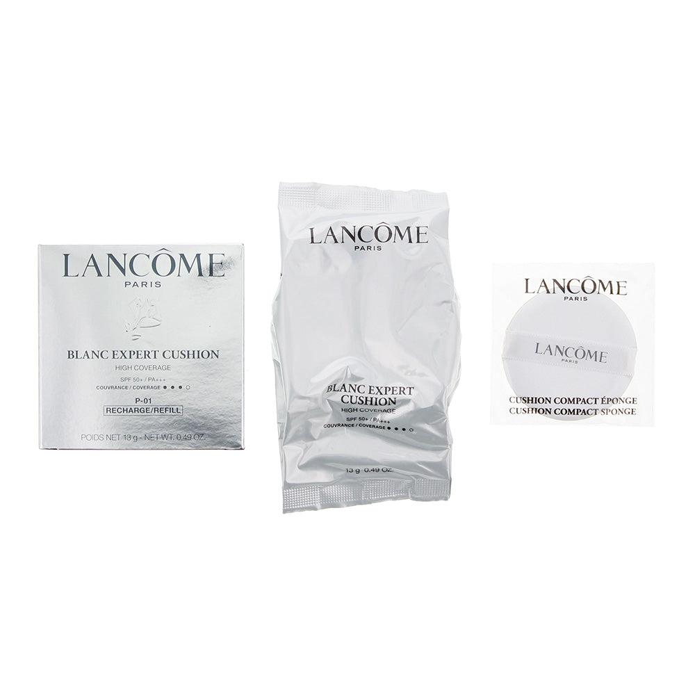 Lancôme Blanc Expert Cushion High Coverage SPF 50+ / PA+++ Refill P-01 Foundation 13g