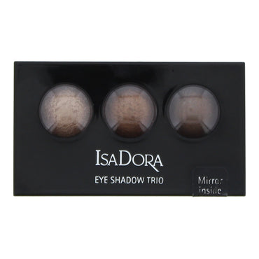 Isadora 83 trio d'ombres à paupières bruns havane 1,5 g