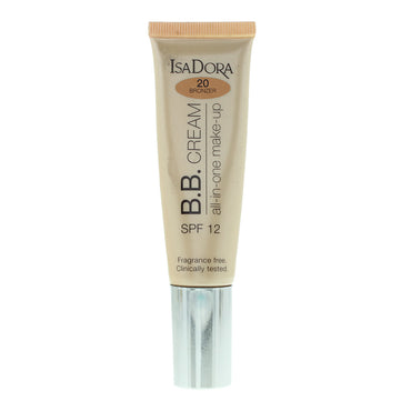Isadora BB Cream 20 Bronzer SPF 12 All-In-One Make-Up 35ml