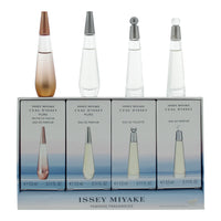 Issey Miyake L'eau D'issey 4 Piece Gift Set: Nectar Eau De Parfum 3.5ml - Pure Eau De Parfum 3.5ml - Eau De Toilette 3.5ml - Eau De Parfum 3.5ml - Eau