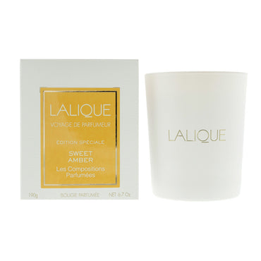 Lalique Sweet Amber Candle 190g