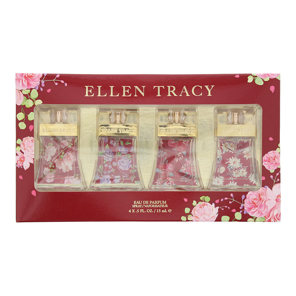 Ellen Tracy Variety Gift Set  Miniatures Eau de Parfum 4 x 15ml