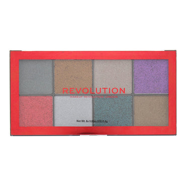 Revolution Possessed Glitter Palette Make-Up Palette 8 x 1.6g