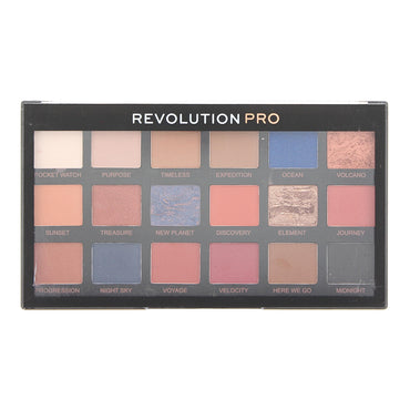 Revolution PRO Regeneration Trends Azure Eye Shadow Palette 18 x 0,8 g