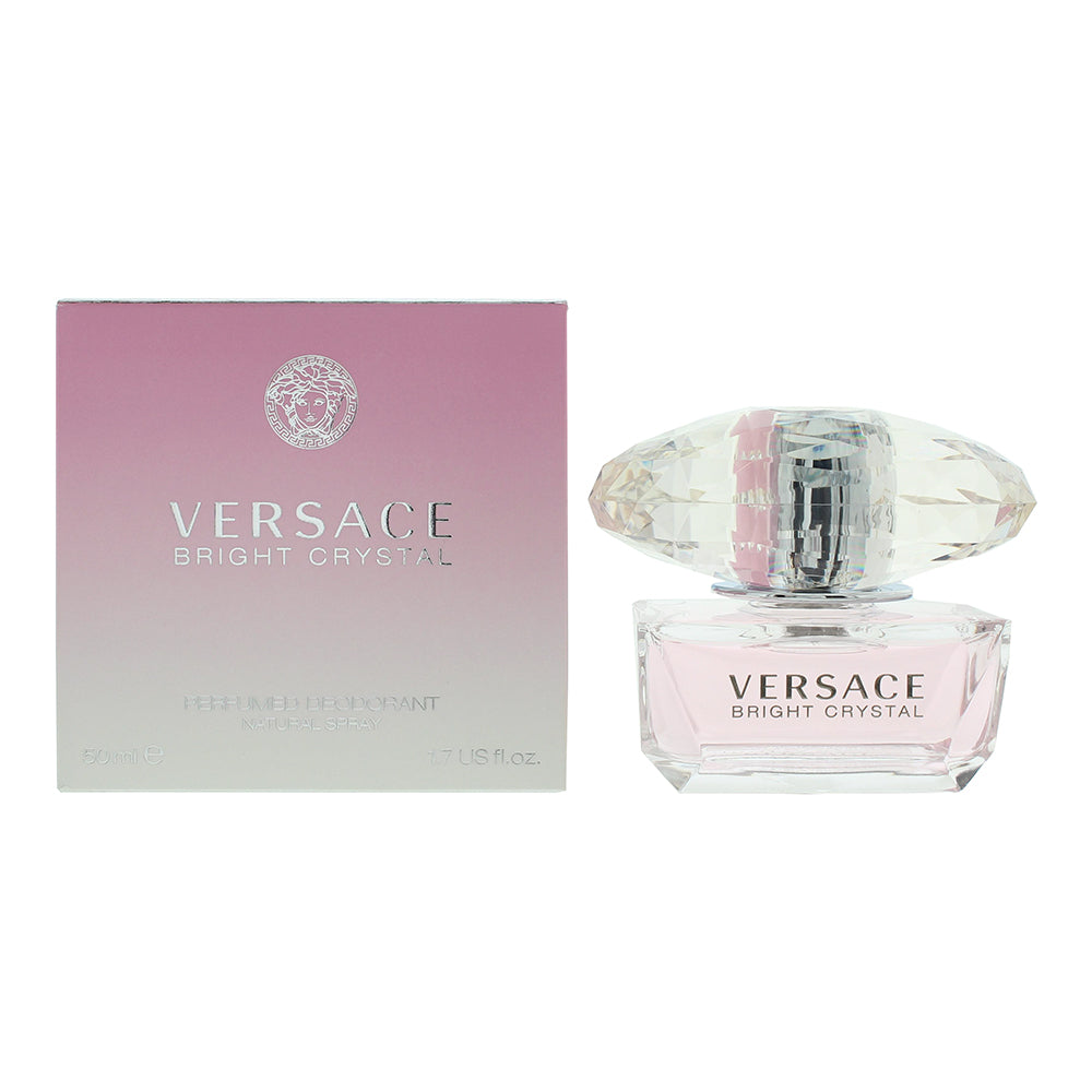 Versace desodorante perfumado cristal brilhante 50ml