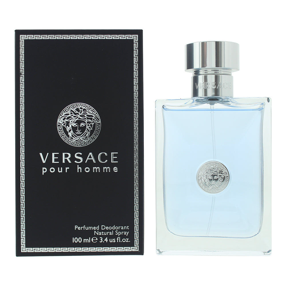 Versace Pour Homme Perfumed Deodorant Spray 100ml