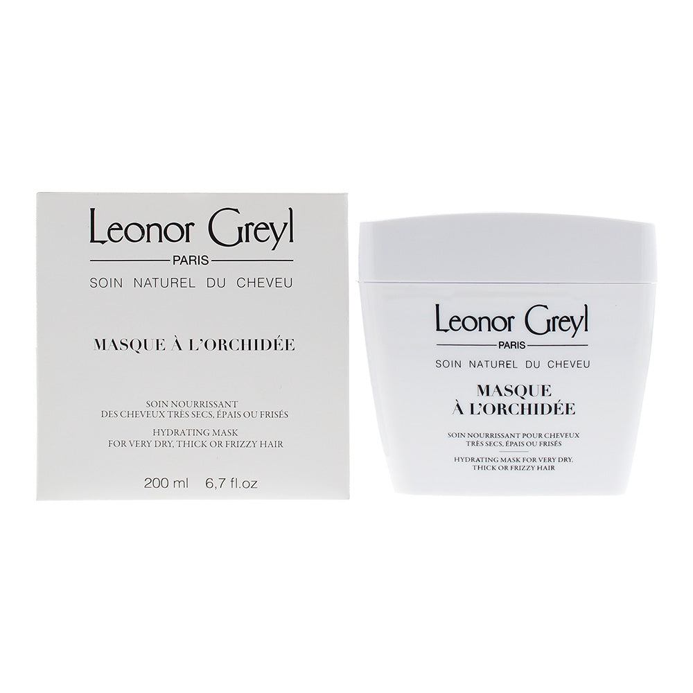 Leonor Greyl Masque À L'orchidée Hydrating Mask For Very Dry Thick Or Frizzy Hair 200ml