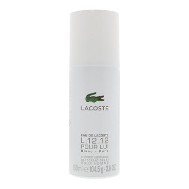 Lacoste Eau De Lacoste L.12.12 Pour Lui Blanc - Pure Deodorant Spray 150ml