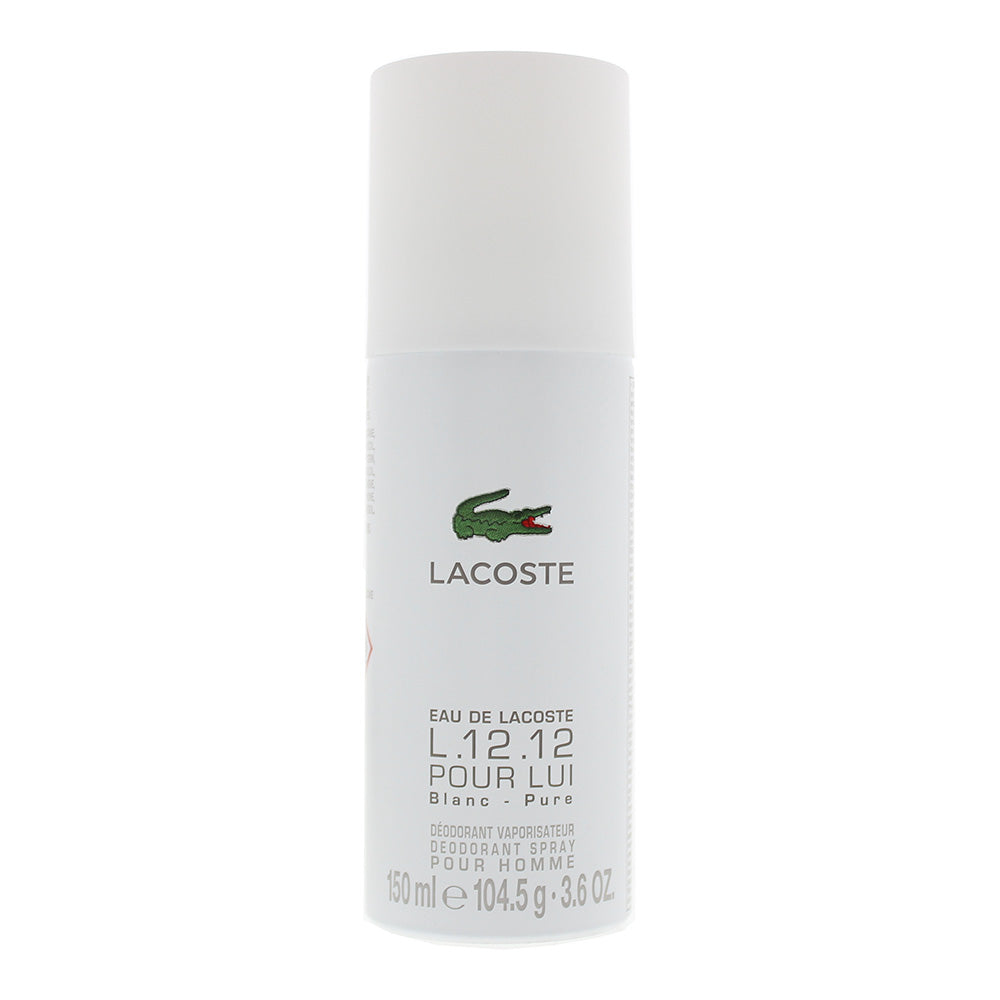 Lacoste Eau de Lacoste L.12.12 Pour Lui Blanc - Pure Deodorant Spray 150ml