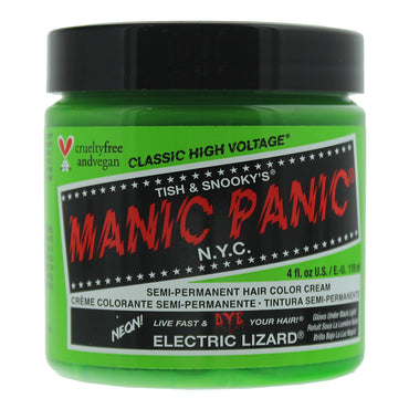 Manic Panic Classic High Voltage Electric Lizard Semi-Permanent Hair Color Cream 118ml