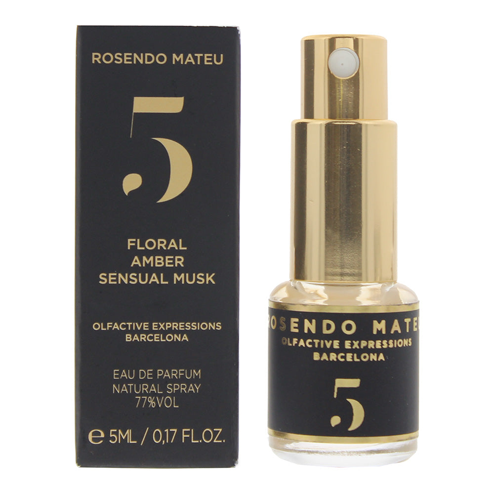 Rosendo Mateu Olfactive Expressions Barcelona Nr 5 Eau de Parfum 5ml Not For Sale