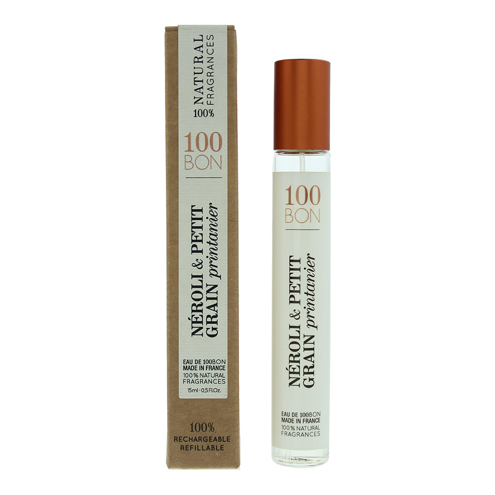 100 Bon Neroli  Petit Grain Printanier Refillable Eau de Parfum 15ml