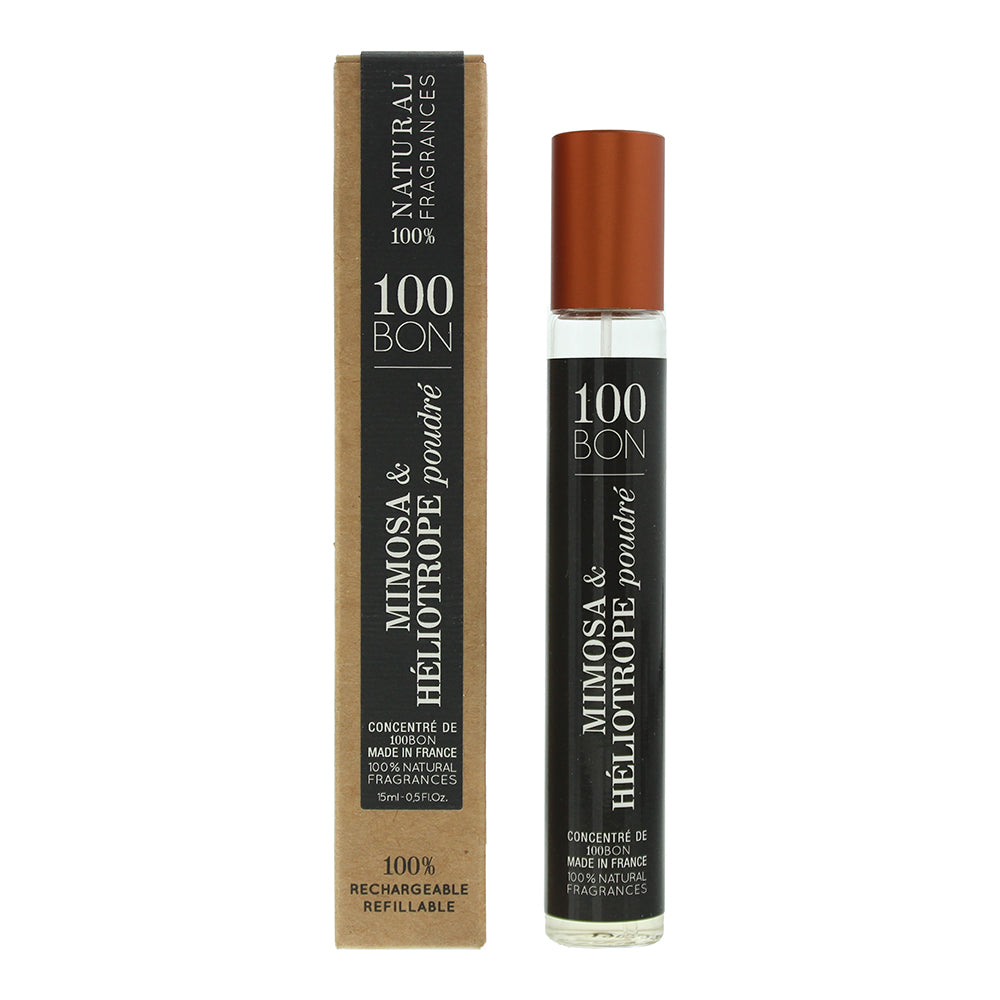 100 Bon Mimosa  Heliotrope Poudre Refillable Eau de Parfum 15ml