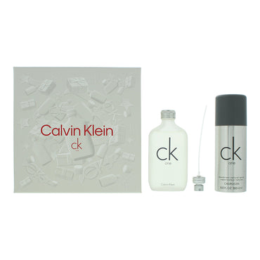 Calvin Klein Ck One 2 Piece Gift Set: Eau De Toilette 100ml - Deodorant Spray 150ml