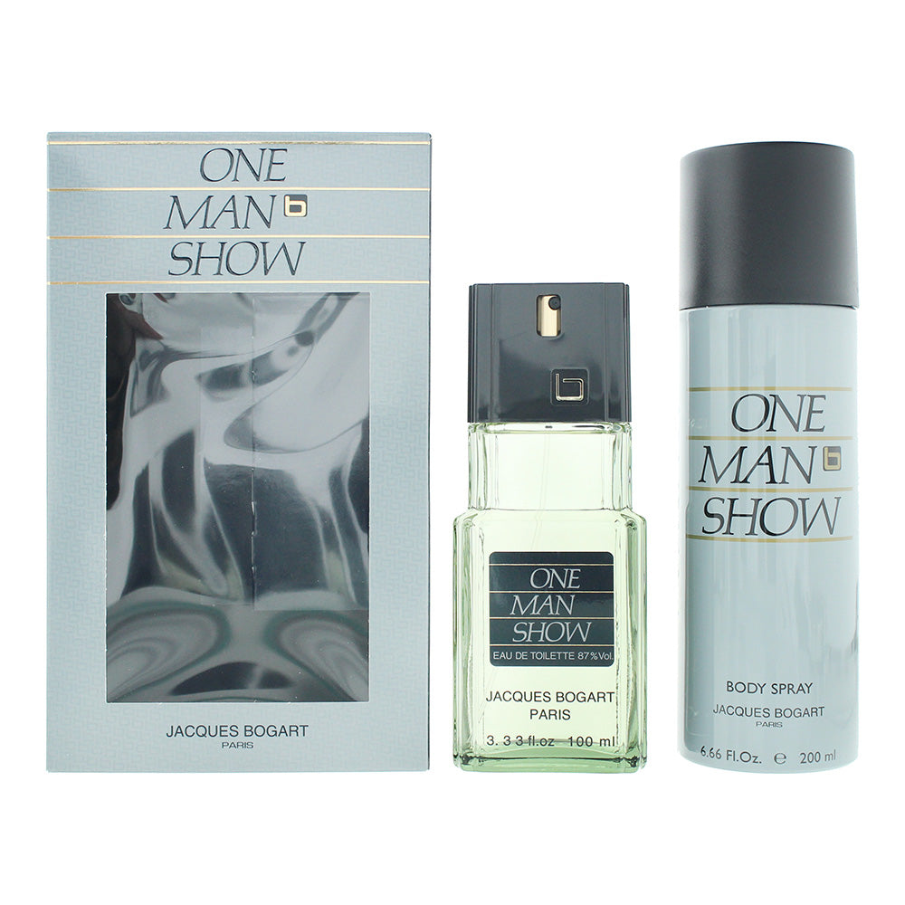 Jacques Bogart Silver Scent Intense 2 Piece Gift Set: Eau de Toilette 100ml - Bo