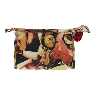 Bags Unlimited St Tropez Grey  Brown Smal Holdall Bag