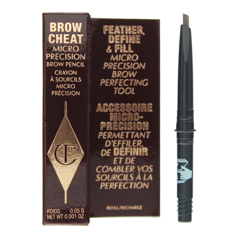 Charlotte Tilbury Brow Cheat Micro Precision Natural Brown Brow Pencil 0.05g