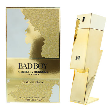 Carolina Herrera Bad Boy Gold Fantasy Eau De Toilette 100ml