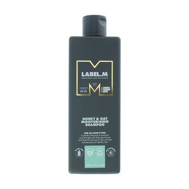 Label m shampooing hydratant miel & avoine 300ml
