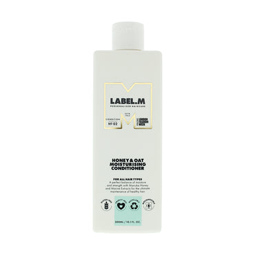 Label m après-shampooing hydratant miel et avoine 300 ml