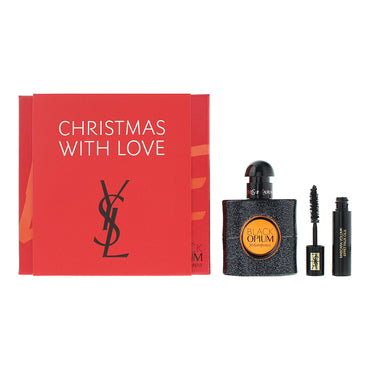 Yves Saint Laurent Black Opium 2-teiliges Geschenkset: Eau de Parfum 30 ml – Mini-Mascara