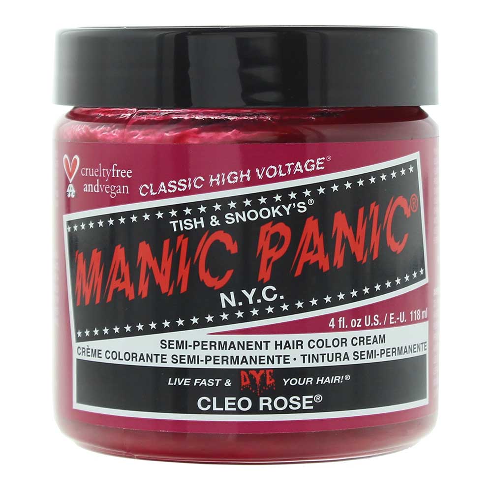 Manic Panic Classic High Voltage Cleo Rose Semi-Permanent Hair Colour Cream 118ml