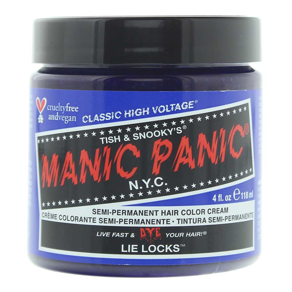 Manic Panic Classic High Voltage Lie Locks Semi-Permanent Hair Colour Cream 118ml