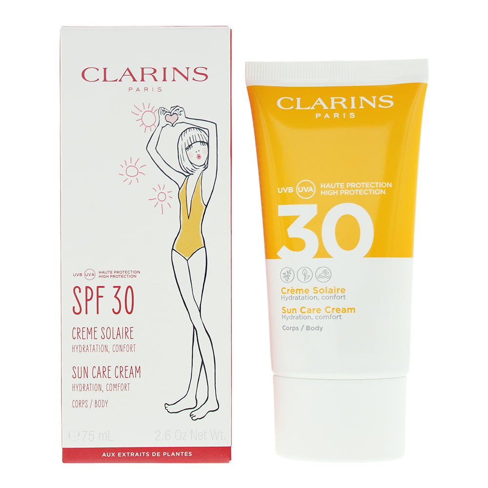 Clarins pick & love crème solaire corps spf 30 75 ml