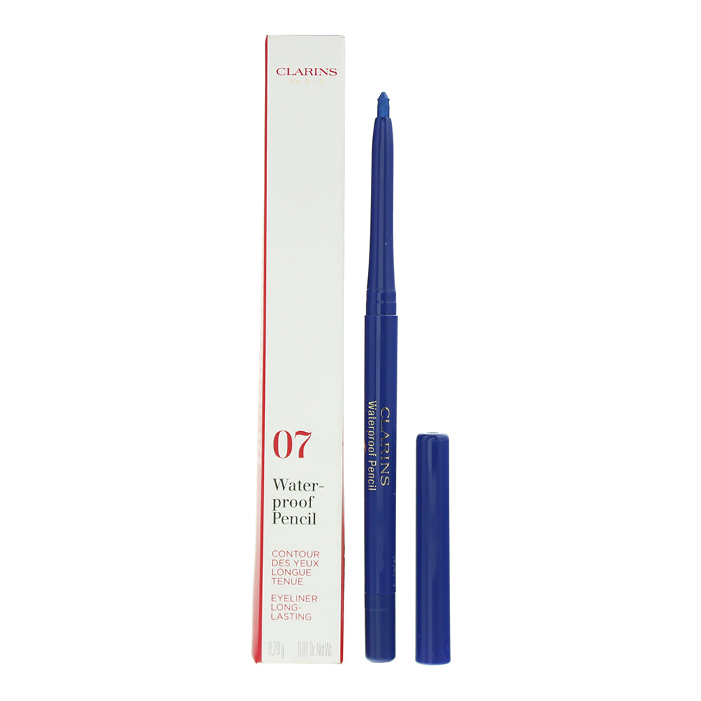 Clarins Water Proof Pencil 07 Blue Lily Eyeliner 0.29g