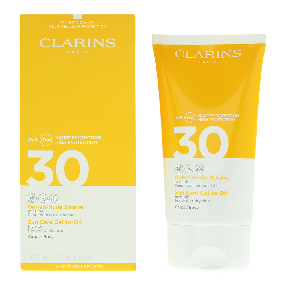 Clarins Sun Care Spf 30 Sun Care Gel-To-Oil 150ml