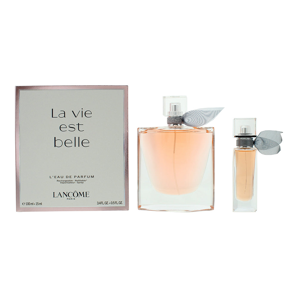Lancôme La Vie Est Belle 2 Piece Gift Set: Eau de Parfum 100ml - Eau de Parfum 15ml
