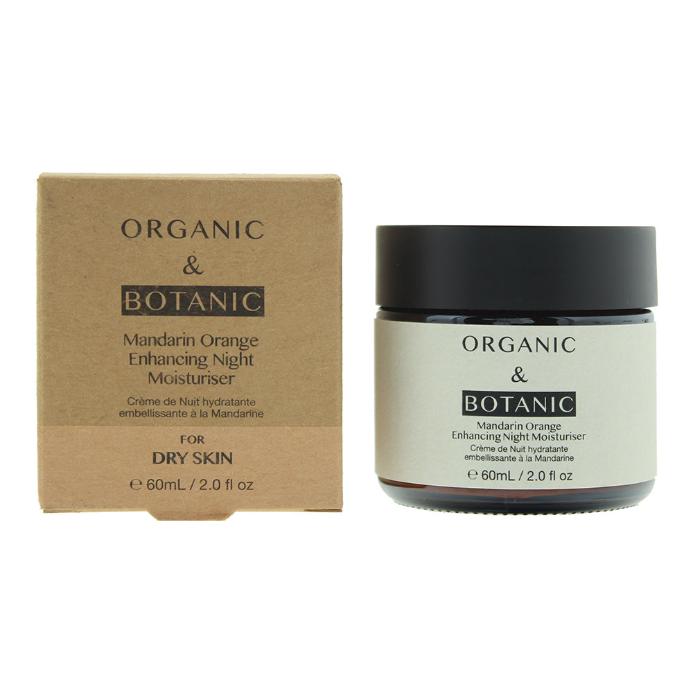 Organic & Botanic Mandarin Orange Enhancing Night Moisturiser 60ml