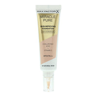 Max Factor Miracle Pure Skin Improving 24H Hydration 50 Natural Rose Foundation 30ml
